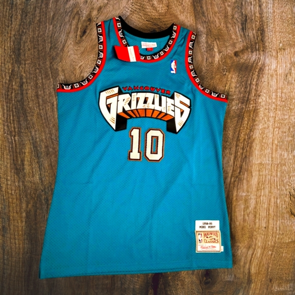 mitchell and ness Other - Mike bibby vancouver grizzlies nba jersey Large size